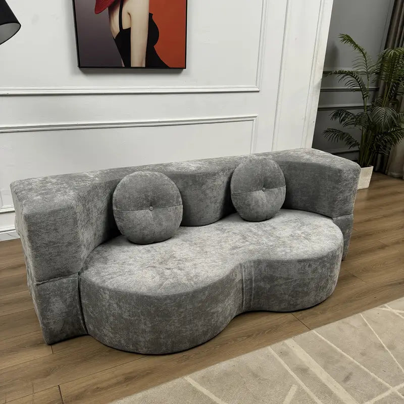 🛋️ Canapé-Lit Pliable 🛋️  | Confort Haute Densité & Housse Lavable – Idéal Petits Espaces