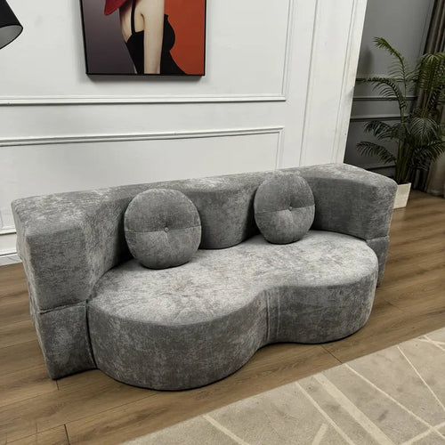 🛋️ Canapé-Lit Pliable 🛋️  | Confort Haute Densité & Housse Lavable – Idéal Petits Espaces