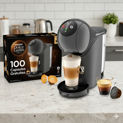 Machine automatique Nescafé Dolce Gusto +🎁 100 capsules gratuites ☕️